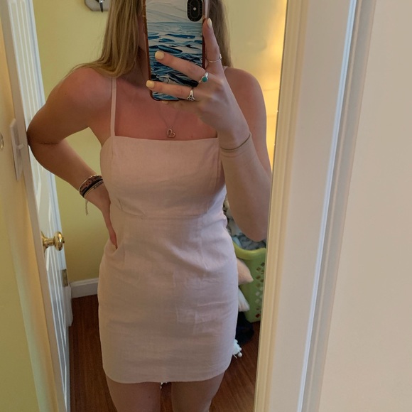 Baby Pink Mini Dress - Picture 1 of 1